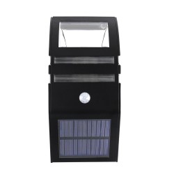 Solar LED Light - Outdoor - Motion Sensor - Stainless Steel - Black - WhiteSolar lighting