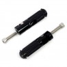 Universal motorcycle folding footrests rear pedals 2 pieces - BMW Honda Kawasaki YamahaFoot rests
