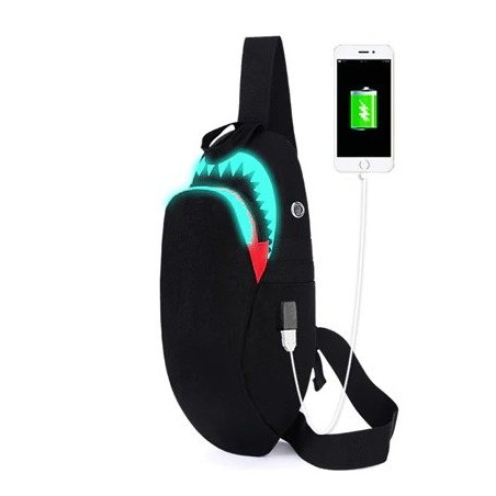 USB Charging - Luminous Backpack - SharkBackpacks