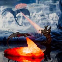 3D dragon - LED night lampLights & lighting