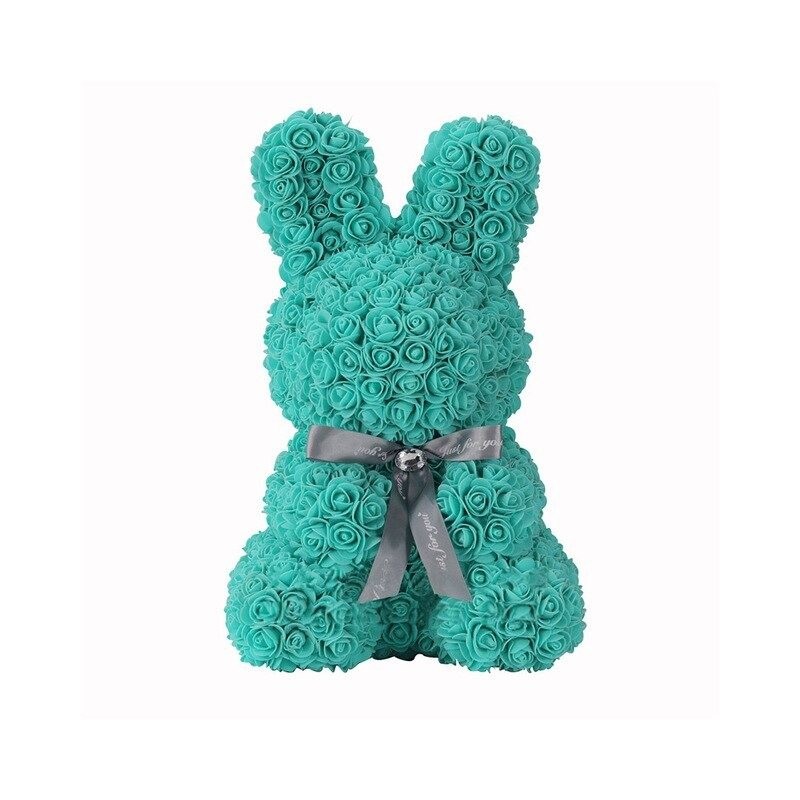 Easter bunny made of infinity roses flowers - 45 cmValentine's day