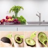 3 in 1 - avocado peeler - slicer - plastic knifeKitchen knives