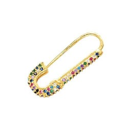 Candy Crystal Brooch - Multi ColorsBrooches