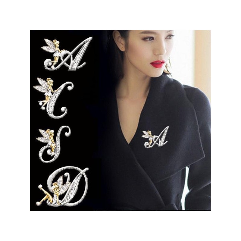 English Letters - Angel - BroochesBrooches