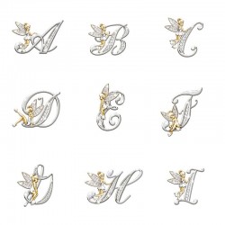 English Letters - Angel - BroochesBrooches