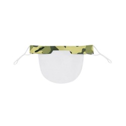 Transparent mouth shield - plastic half mask - lip readingMouth masks