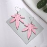 Hemp Leaves - Dangle Earrings - Geometric Drop EarringsEarrings