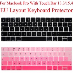 EU Keyboard Protector - Macbook Pro 13 - 13.3 - Silicone - ProtectionKeyboards