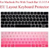 EU Keyboard Protector - Macbook Pro 13 - 13.3 - Silicone - ProtectionKeyboards
