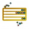 Nespresso coffee capsules holder - tower rack with adhesive tape - rotatableCoffee ware