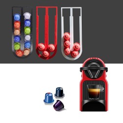 Nespresso coffee capsules holder with self adhesive stickerCoffee ware