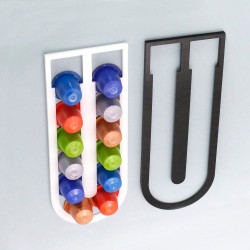 Nespresso coffee capsules holder with self adhesive stickerCoffee ware