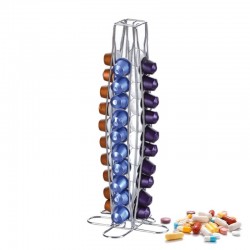 40 Nespresso coffee capsules holder - tower standCoffee ware