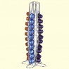 40 Nespresso coffee capsules holder - tower standCoffee ware