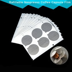 Nespresso Coffee capsule stickers - self adhesive aluminum foil lidCoffee ware