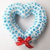 Heart shaped decoration - made of infinity rosesValentine's day