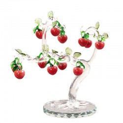 Glass - Crystal Cherry Tree - Fengshui OrnamentDecoration
