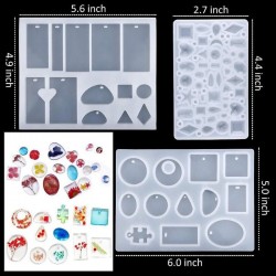 Silicone Casting - Resin Molds - Tools Set - Resin Jewelry - DIYToys