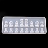 Silicone Mold - Resin - International Chess Shape - DIYToys