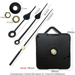 Silicone Mold - Clock - 10/15cm - Resin - Handmade Tool - DIYToys