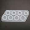 8Pcs - Assorted Sizes Ring - Silicone Mold - Resin JewelryToys