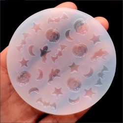 Assorted Halloween - Silicone Mold - Resin Jewelry MakingToys