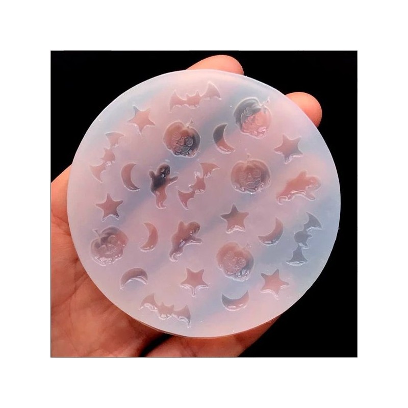 Assorted Halloween - Silicone Mold - Resin Jewelry MakingToys