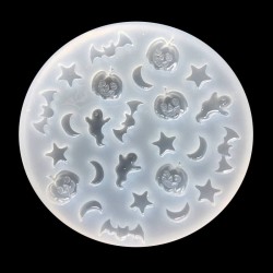 Assorted Halloween - Silicone Mold - Resin Jewelry MakingToys