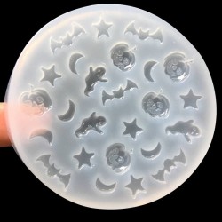Assorted Halloween - Silicone Mold - Resin Jewelry MakingToys