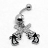 Cowgirl - Guns - Belly Button RingPiercings