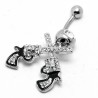 Cowgirl - Guns - Belly Button RingPiercings