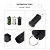 2Pcs - Metal Medicine Box - Pill Capsule - Waterproof - Outdoor - Key ringKeyrings