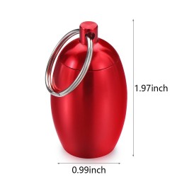 Aluminum Case - Keychain - WaterproofKeyrings