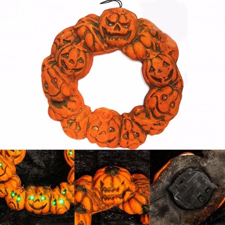 Halloween - Jack-o'-Lantern - LED - Pumpkin - Door HangerHalloween & Party