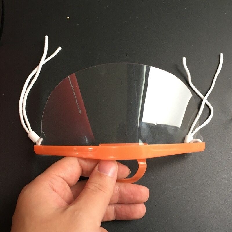 5 pieces - transparent mouth mask - plastic shieldMouth masks