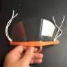 5 pieces - transparent mouth mask - plastic shieldMouth masks