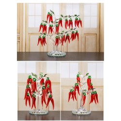 Crystal - Creative - Chili Tree - OrnamentsDecoration