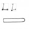 Electric Scooter - Battery Cover - Ring Seal Waterproof - Xiaomi M365 E-ScooterExterior accessories