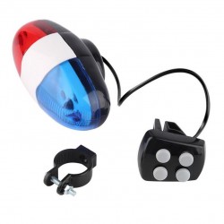 6 Led - 4 tone sounds - bicycle bell - horn with lightLights
