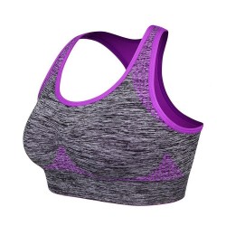 Shockproof fitness bra with push up - padded topWomen's fashion