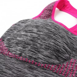 Shockproof fitness bra with push up - padded topWomen's fashion