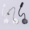 Modern LED Wall Lamps - Flexible Tube - 3W - Black - WhiteLights & lighting