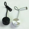 Modern LED Wall Lamps - Flexible Tube - 3W - Black - WhiteLights & lighting
