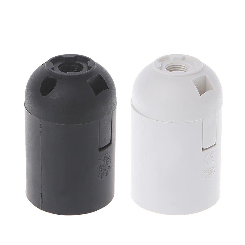 CE approved - E27 - Plastic Lamp - Black - White - 10pcsLights & lighting