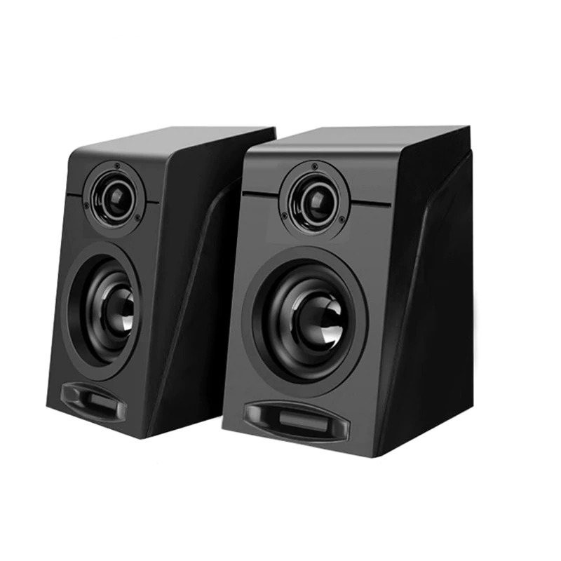 Wood grain speakers - bass stereo - computer speakersSpeakers