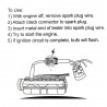 Car ignition system tester - automobile - spark plug testDiagnosis