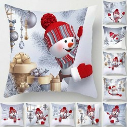 Christmas snowman - pillowcase - cushion cover - 45 * 45 cmCushion covers
