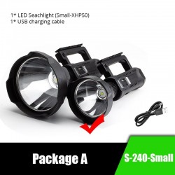 Powerful LED Flashlight - Portable - XHP70.2 - USB RechargeableTorches