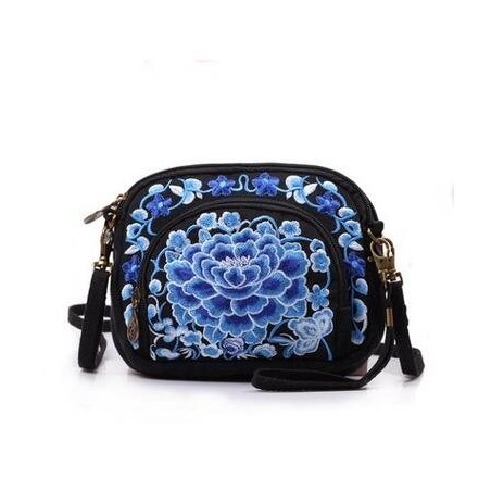 Vintage Zipper Bag - Ethnic National styleBags