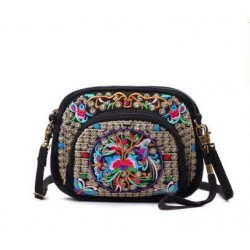 Vintage Zipper Bag - Ethnic National styleBags